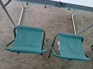 Mesa de camping plegable