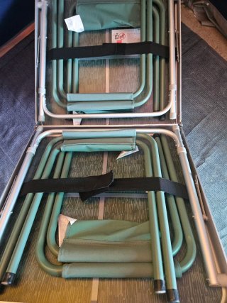 Mesa de camping plegable