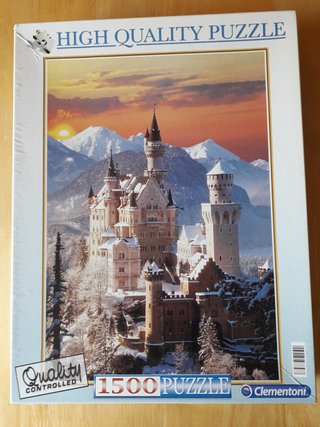 Puzzle 1500 Piezas Castillo Invierno