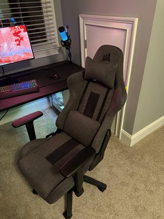 Silla Gamer Corsair TC100 Gris