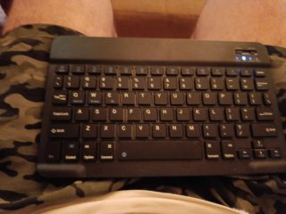 Mini Teclado Bluetooth/USB Negro