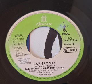 Say Say Say - Paul McCartney & Michael Jackson