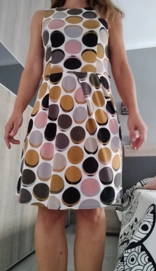 Vestido Mango Talla M Lunares Verano