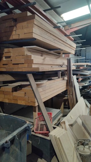 Tablón madera Allus 3000x75