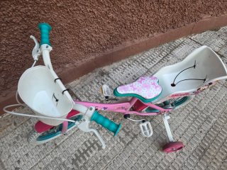 Bicicleta Minnie Mouse Rosa Infantil