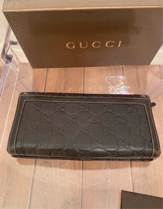 Monedero Gucci Marrón