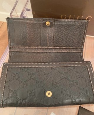 Monedero Gucci Marrón