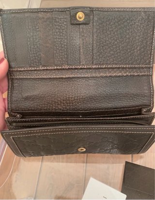 Monedero Gucci Marrón