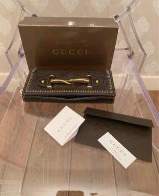 Monedero Gucci Marrón