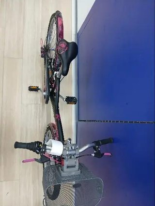 bicicleta Btwin infantil color negra