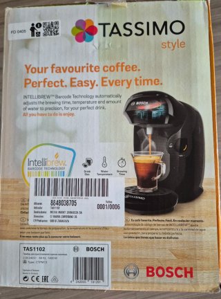 Cafetera Tassimo Bosch Style Compacta XS
