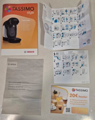 Cafetera Tassimo Bosch Style Compacta XS