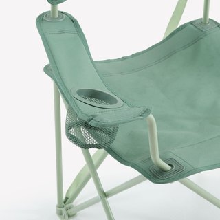 Silla plegable de camping con reposabrazos Quechua Basic