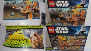 LEGO Star Wars 7962 Podracers Completo Caja (LEED)