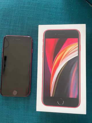 iPhone SE Rojo