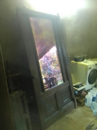 Puertas de armario rústicas de madera