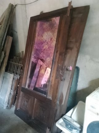 Puertas de armario rústicas de madera
