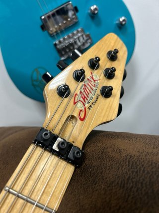 Samick Blues Saraceno Guitarra Roja
