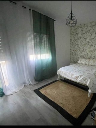Alfombra Yute Negra 170cm