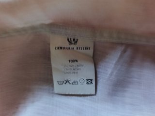 Camicia Lino Uomo Bianca Camiceria Bellini