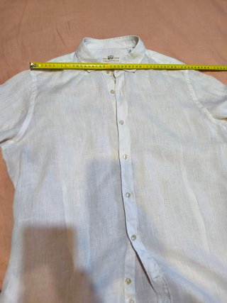 Camicia Lino Uomo Bianca Camiceria Bellini