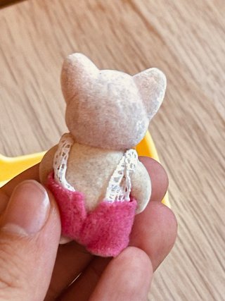 Sylvanian Families Chihuahua + cuna