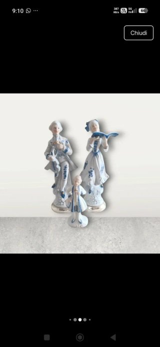 Porcellane Echi di Venezia: Coppia e Bambini