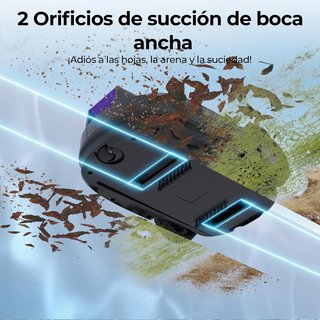 Robot Limpiafondos Piscina Doble Motor hasta 100m²