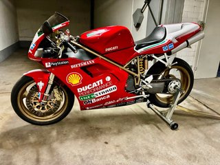 Ducati 996 Tamburini Roja y Blanca