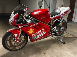Ducati 996 Tamburini Roja y Blanca