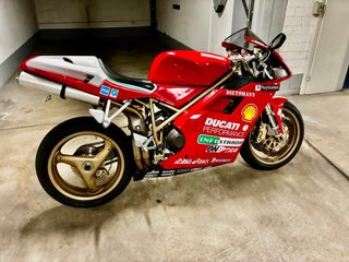 Ducati 996 Tamburini Roja y Blanca