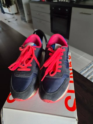 Scarpe donna SUN68 blu e rosa