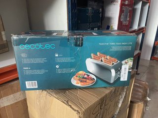 Tostador Cecotec Toastin' Time 1500 Inox Lite