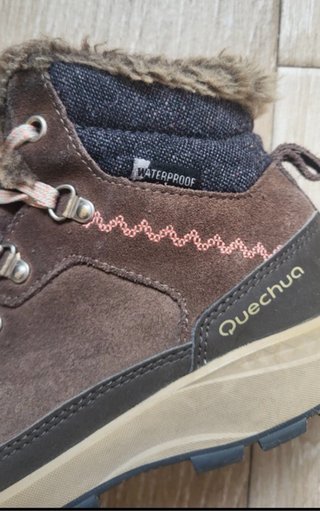 Botas de montaña Quechua marrones talle 36 EU