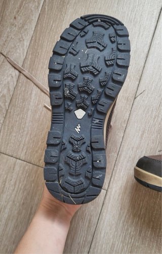 Botas de montaña Quechua marrones talle 36 EU