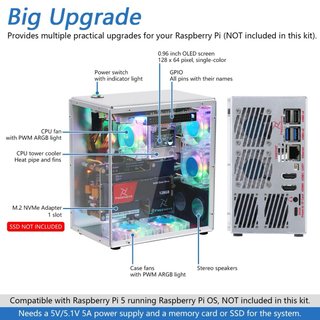 Freenove Kit Raspberry Pi 5 - M.2 SSD Slot
