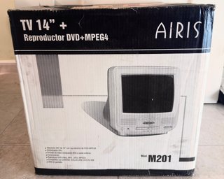 Televisor TV Tubo CRT AIRIS 14” DVD Dolby NUEVO