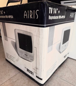 Televisor TV Tubo CRT AIRIS 14” DVD Dolby NUEVO