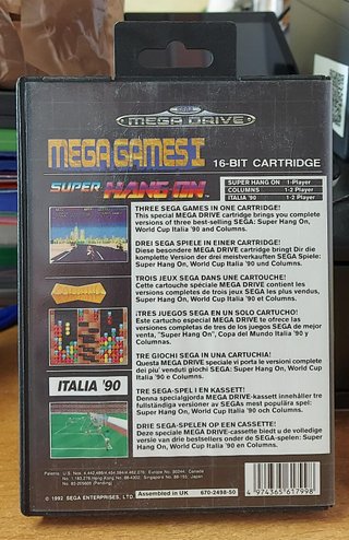 Mega Games 1 - 3 Giochi in 1 - Mega Drive