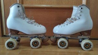 Patines artísticos blancos Alcorcón