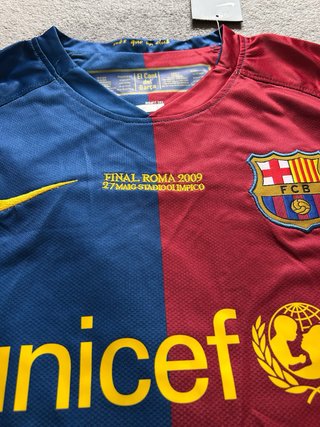 Camiseta FC Barcelona Final Champions Roma 2009