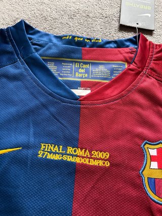Camiseta FC Barcelona Final Champions Roma 2009
