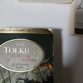 LOTE DE LIBROS EL SEÑOR DE LOS ANILLOS