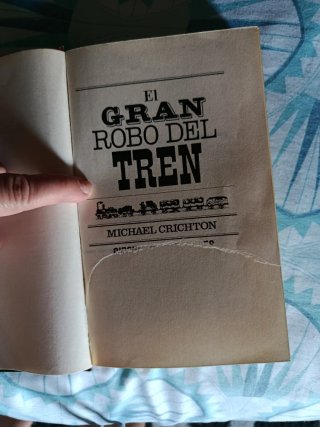 Libro EL GRAN ROBO DEL TREN