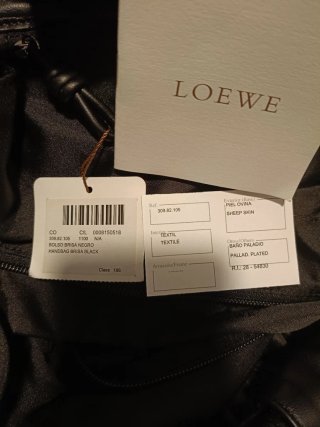 Bolso Loewe Negro Piel