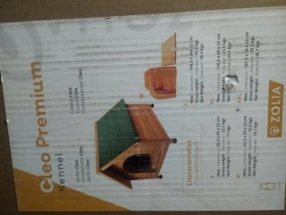 Caseta para perros Zolia Cleo Premium XL