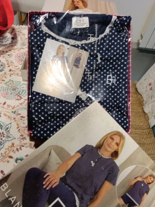 Pijama Verano 3 Piezas Blanca Hernandez