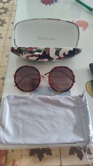 Gafas de sol Hickmann marrones y doradas