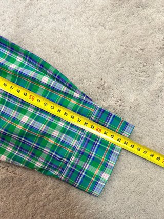 Camisa Polo Ralph Lauren cuadros verde Talla L