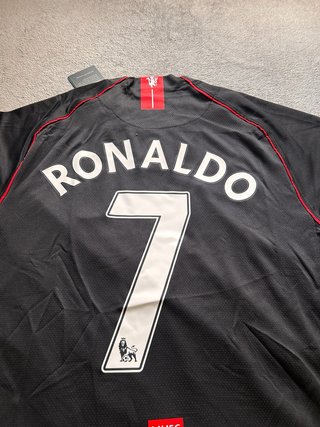 Camiseta Manchester United Ronaldo 7 Nike Negra